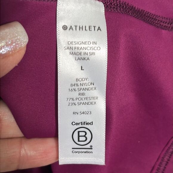 Athleta Vitality Ribbed Tank Size L - Picture 11 of 11